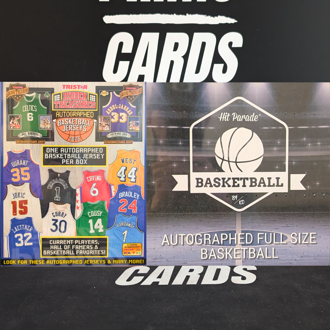 HIT PARADE VERSUS TRISTAR - BALL VS JERSEY CHASING MASSIVE MEMORABILIA - 10 SPOT RANDOM (6135)