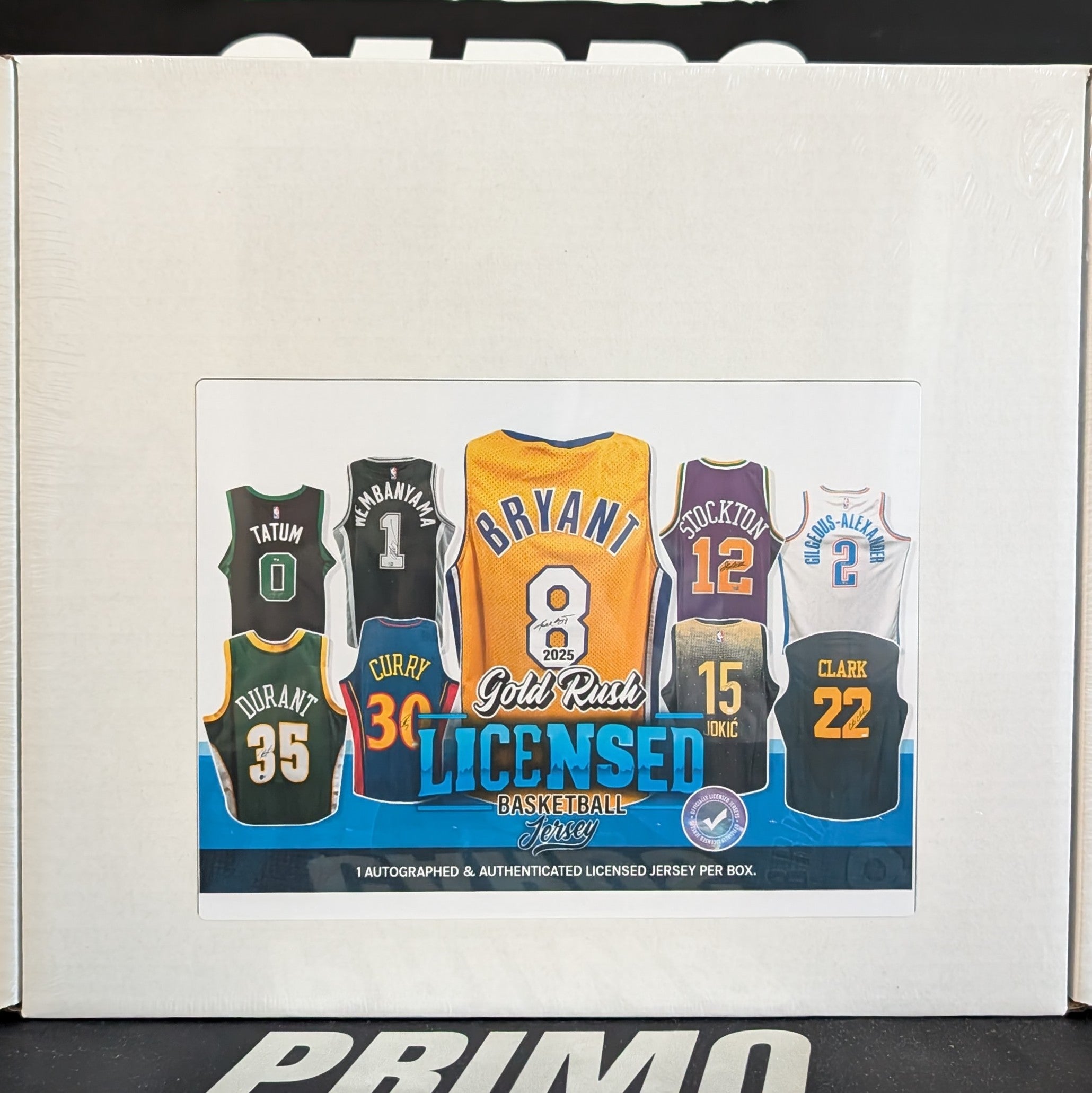 2025 Gold Rush Autographed Licensed Basketball Jersey Series  - Private NBA Break
