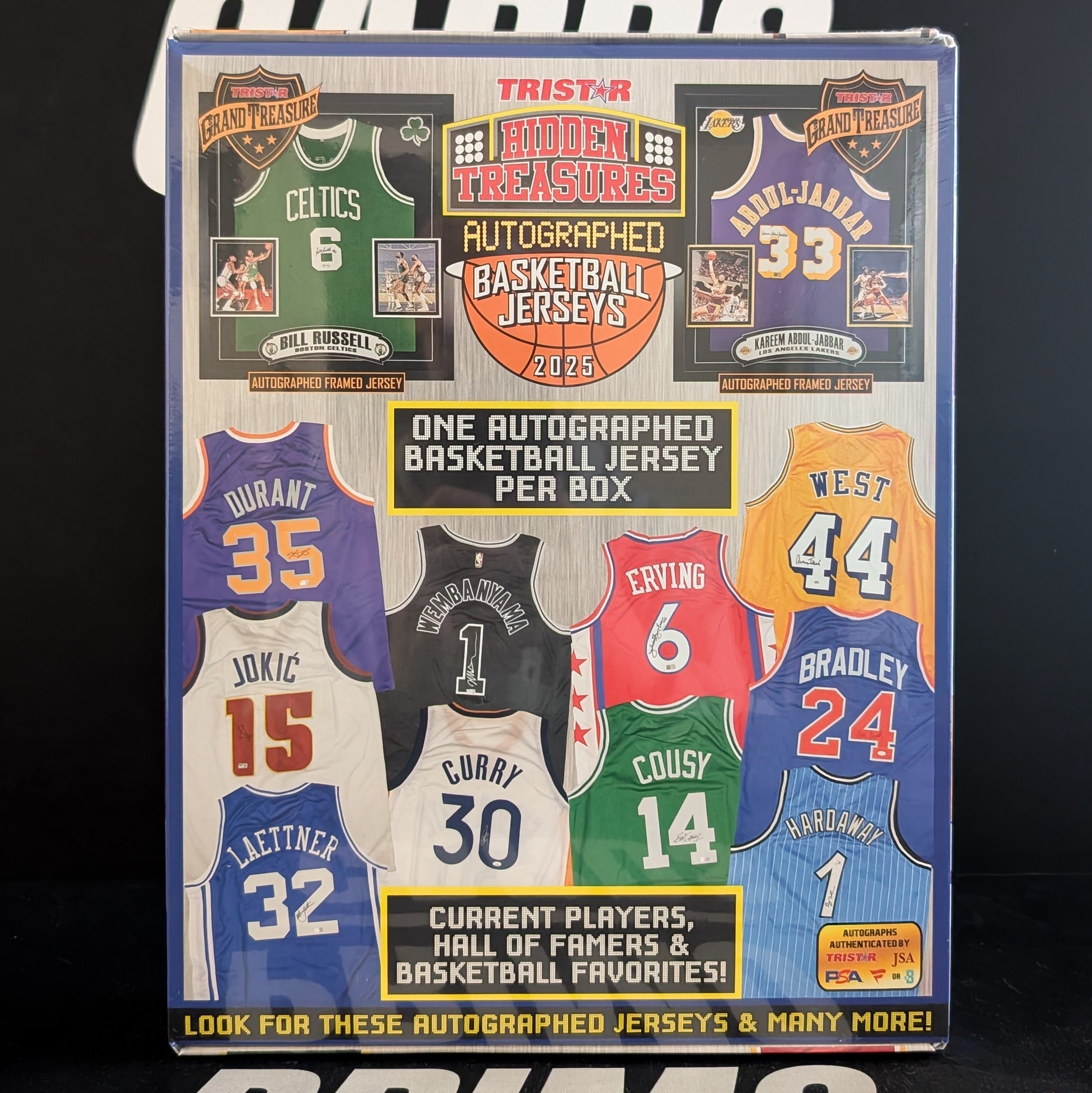 2025 Tristar Hidden Treasures Autographed Basketball Jersey Box  - Private NBA Break