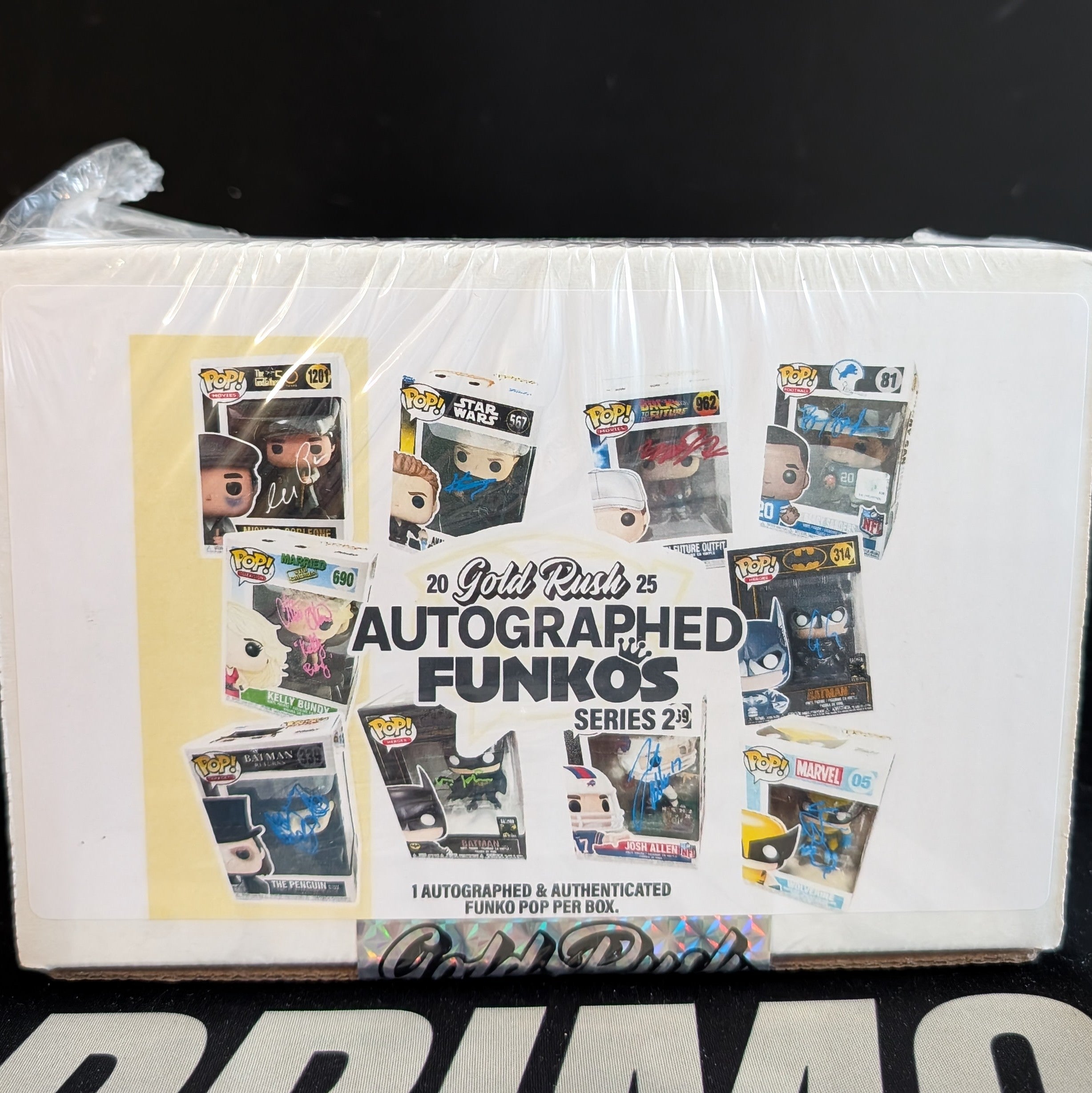 2025 Gold Rush Autographed Funkos Series 2 Box - Private Pop Culture Break