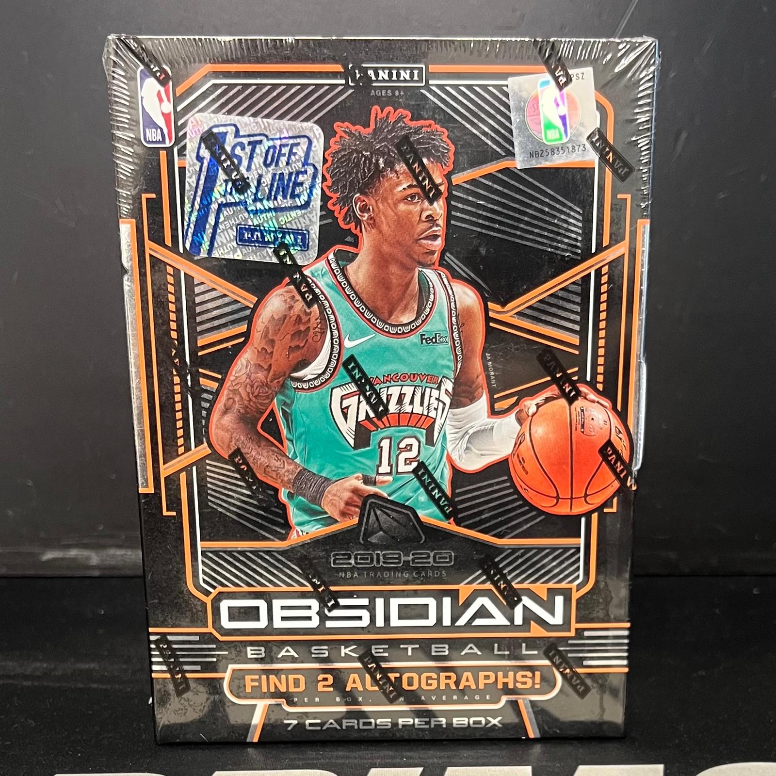 2019/20 Panini Obsidian Basketball First Off The Line Hobby Box - Private NBA Break