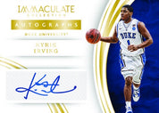 2016/17 Panini Immaculate Collegiate Hobby Box - Private NBA Break
