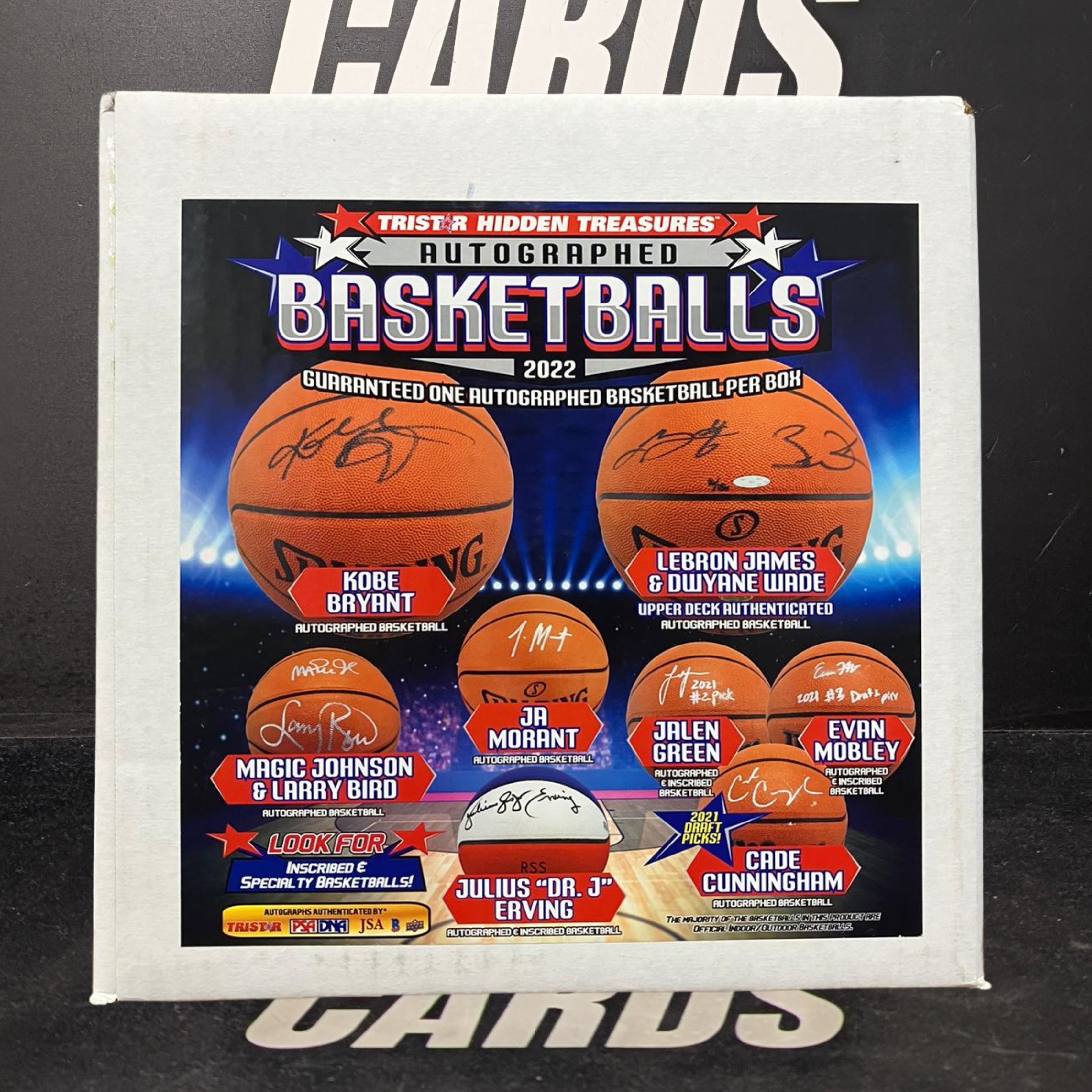 2022 TriStar Hidden Treasures Autographed Basketball Hobby Box - Private NBA Break