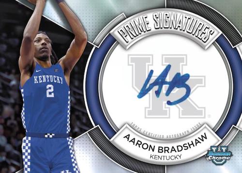 2023-24-Bowman-University-Chrome-Basketball-Cards-Prime-Signatures-Aaron-Bradshaw