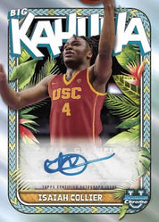 2023-24-Bowman-University-Chrome-Basketball-Cards-The-Big-Kahuna-Autograph-Isaiah-Collier