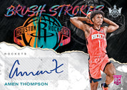 2023-24-Panini-Court-Kings-Basketball-NBA-Cards-Brush-Strokes-Autograph-Amen-Thompson-RC
