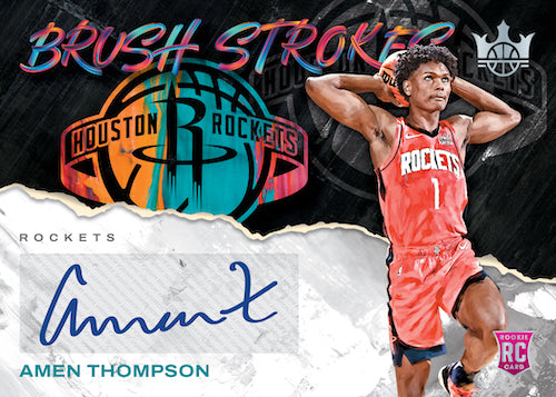 2023-24-Panini-Court-Kings-Basketball-NBA-Cards-Brush-Strokes-Autograph-Amen-Thompson-RC