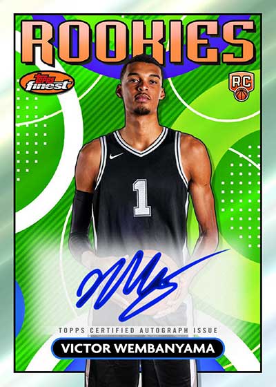 2023/24 TOPPS FINEST!! INSANE WEMBY & LEBRON AUTOGRAPH HUNTING!! HUGE ROOKIE AUTOS & CASE HITS AVAILABLE!! - PICK YOUR TEAM (5467)