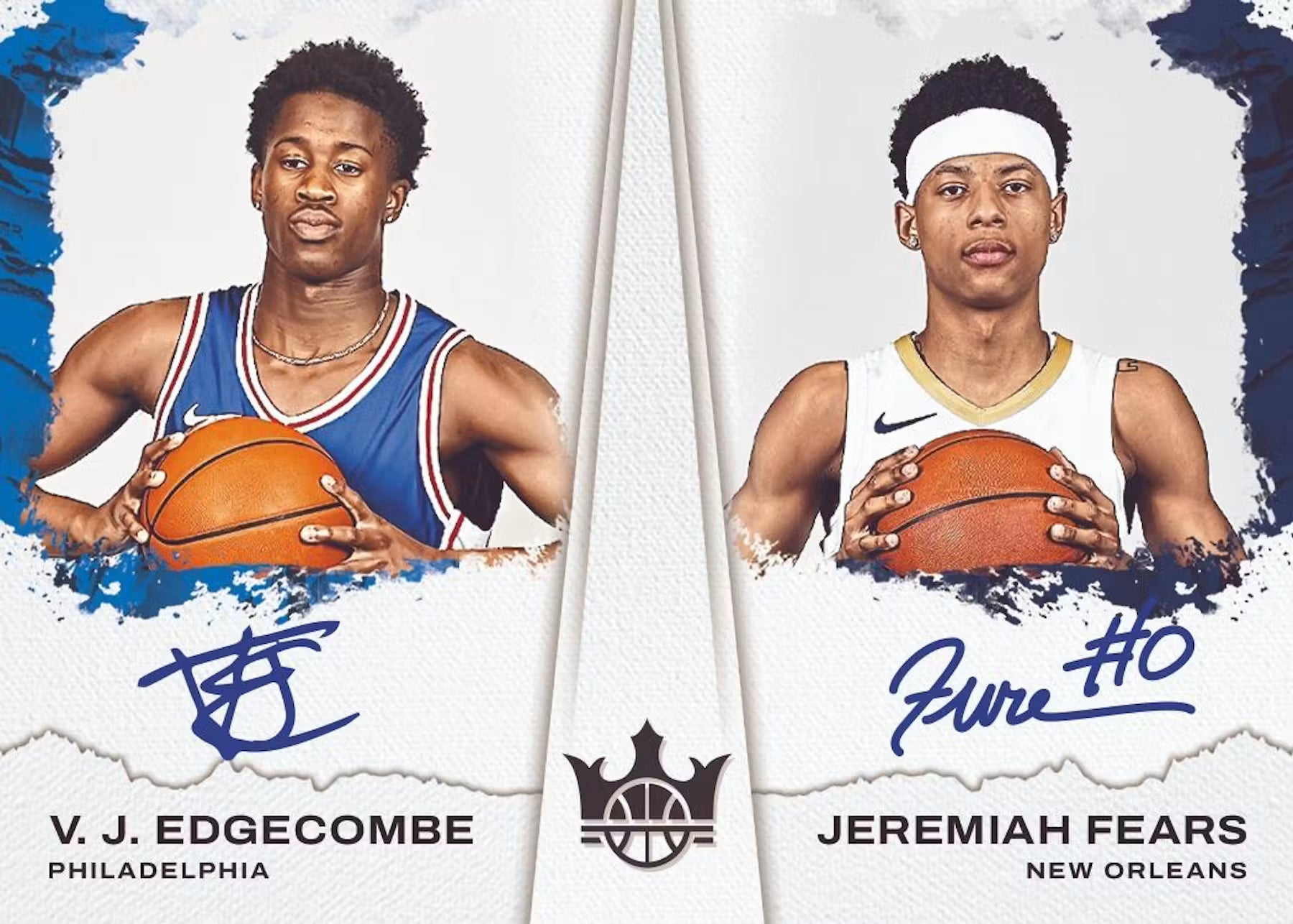 BRAND NEW RELEASE 25/26 COURT KINGS HOBBY HALF CASE!! BRAND NEW BLANK SLATE CHASE OF VJ, FEARS AND NEW DRAFTEES!! 16 HUGE GUARANTEED AUTOS!! - 30 SPOT RANDOM (6982)