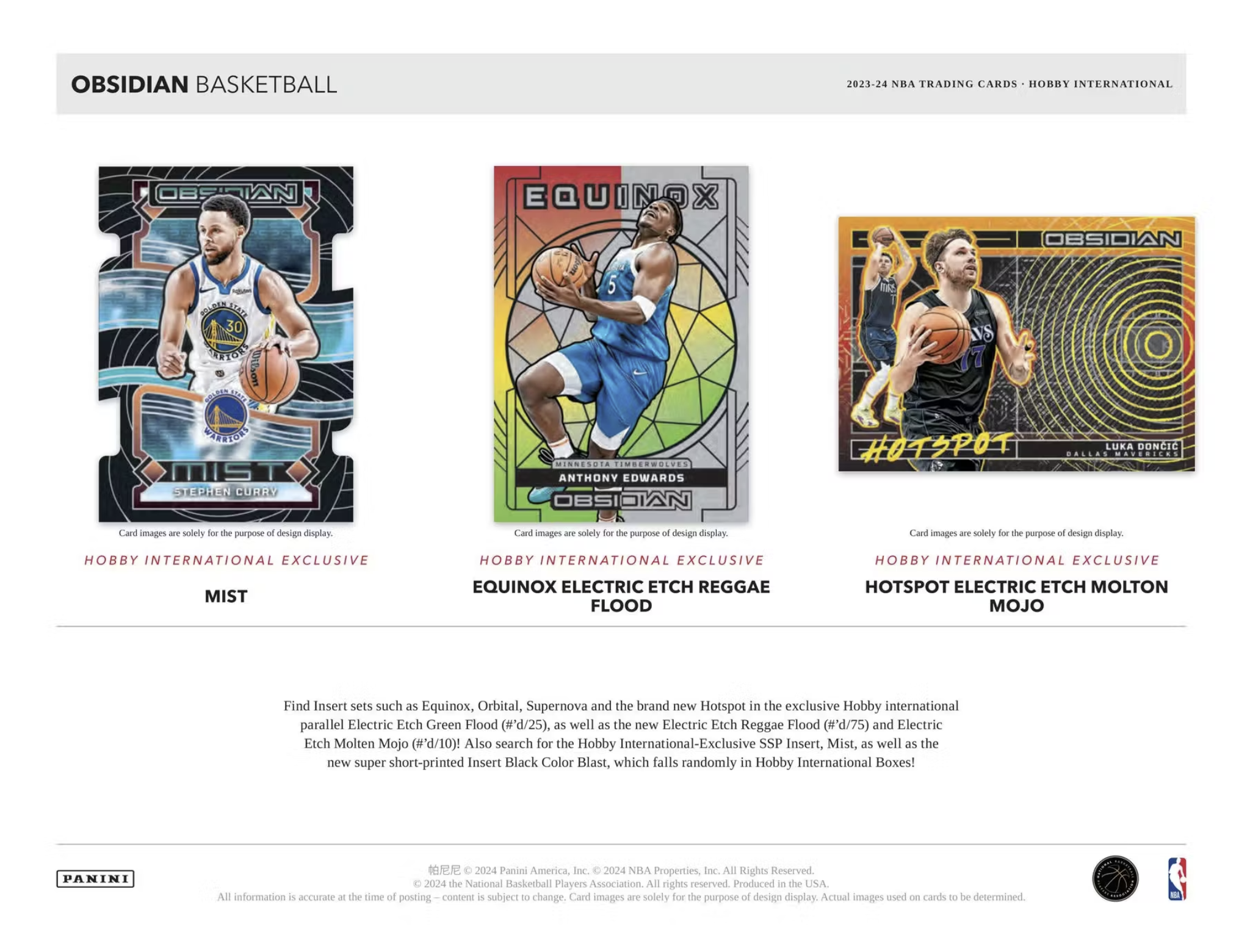 2023/24 OBSIDIAN INTERNATIONAL HOBBY BOX!! WEMBY COLOURBLAST HUNT!!  - PICK YOUR TEAM (5896)