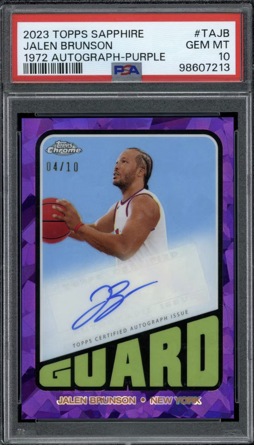 2024/25 Hit Parade Basketball Graded Card Limited Series 13 - Private NBA Break