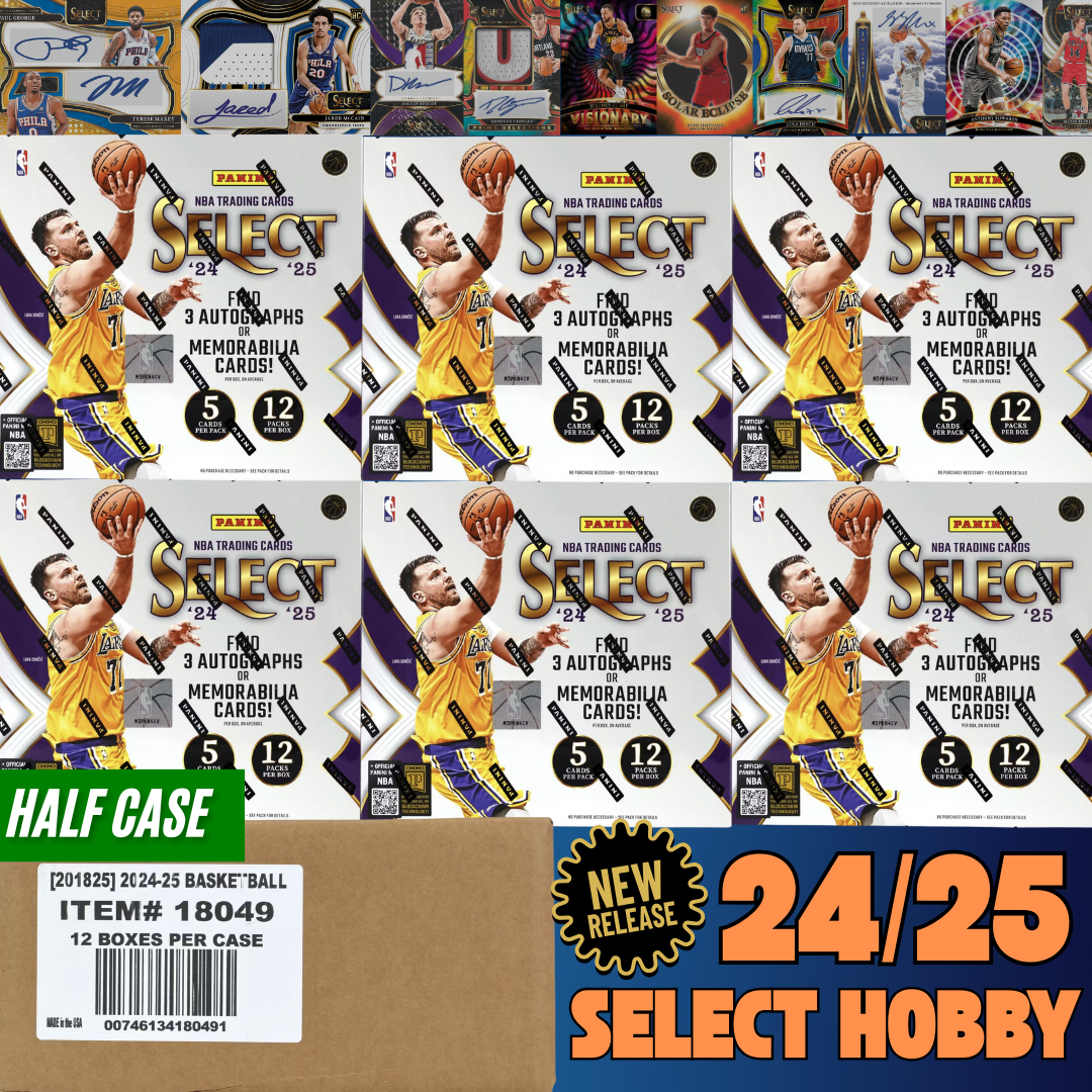 SELECT HOBBY SECOND HALF OF CASE!!! HUNTING HUGE CASE HITS, COLOUR WHEELS & 18 AUTOS AND/OR MEMORABILIA!!! - 30 SPOT RANDOM (5913)