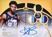 LABOUR DAY LEBRON & LUKA SUPER!! GUARANTEED LEBRON JAMES AUTOGRAPHED JERSEY & LUKA ROOKIE AUTO!! BRAND NEW RELEASE TOPPS PRODUCT & HUGE ROOKIES CHASES!! INSANE 34 BOX BASH!! - 30 SPOT RANDOM (6611)