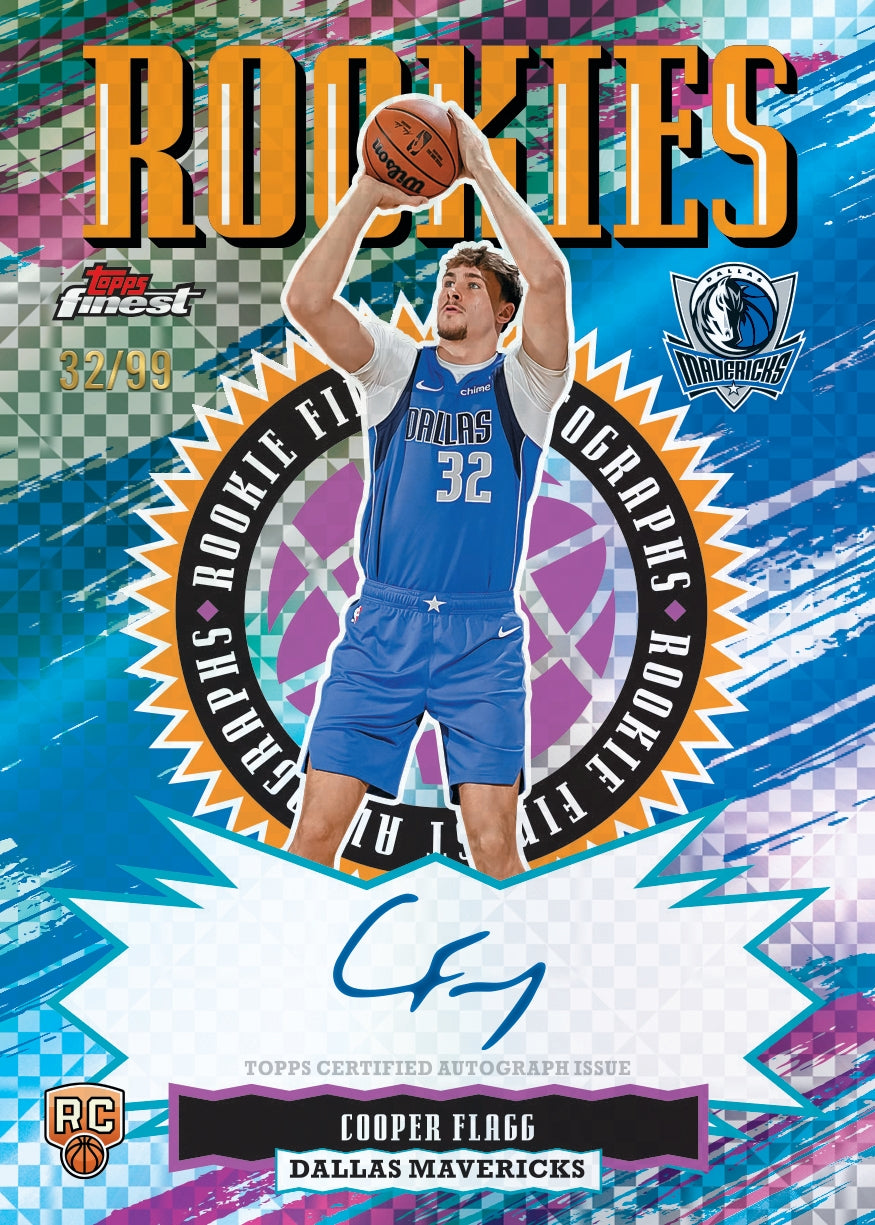 BRAND NEW RELEASE 2025/26 TOPPS FINEST HALF CASE!! CHASING ON CARD FLAGG, WEMBY AND LEBRON AUTOS!! THE MAN AND AURA SSP HUNT!! - 30 SPOT RANDOM (6581)