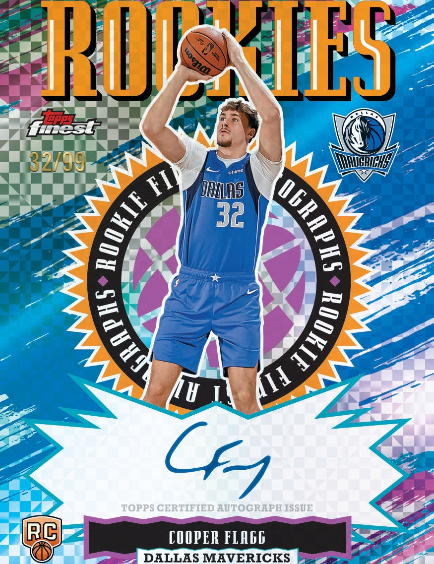 Finest - Rookie Autographs Cooper Flagg