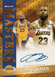 Finest - Masters Autographs LeBron James