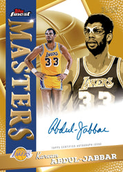 Finest - Masters Autographs Kareem Abdul-Jabbar