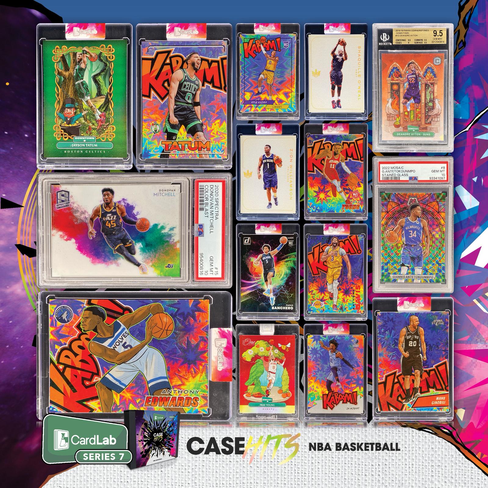 WE KEEP ROLLING!! FRESH RELEASE CARDLAB CASE HITS!!! GUARANTEED CASE HIT IN EACH BOX!! CHASING ANT MAN, TATUM, GIANNIS & MORE!!! - 10 SPOT RANDOM (5927)