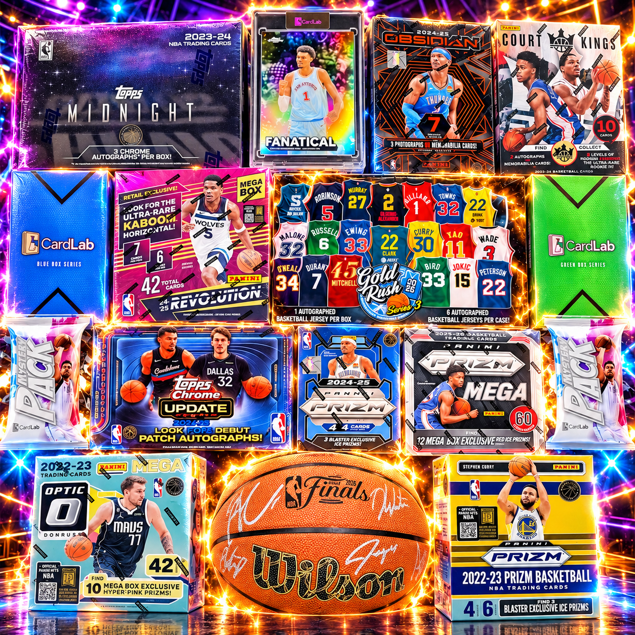 Wemby & Celtics - Guaranteed Wemby Card & Celtics Signed Ball 30 Spot Random (7216)