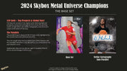 2024 Upper Deck Skybox Metal Universe Champions Hobby Box - Private Box Break