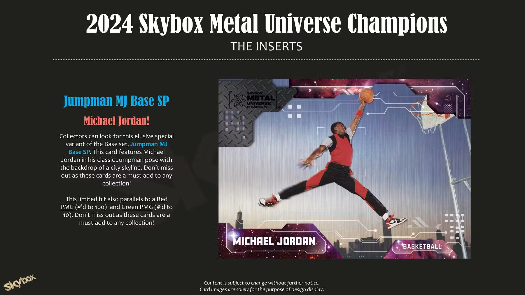 2024 Upper Deck Skybox Metal Universe Champions Hobby Box - Private Box Break
