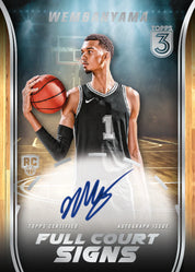 TOPPS THREE FULL CASE!! HUGE WEMBY & LEBRON AUTOGRAPH CHASING!!! GUARANTEED 10 AUTOS!! - 30 SPOT RANDOM (5550)