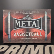 2021/22 Leaf Metal Basketball Hobby Box (RARE) - Private NBA Break