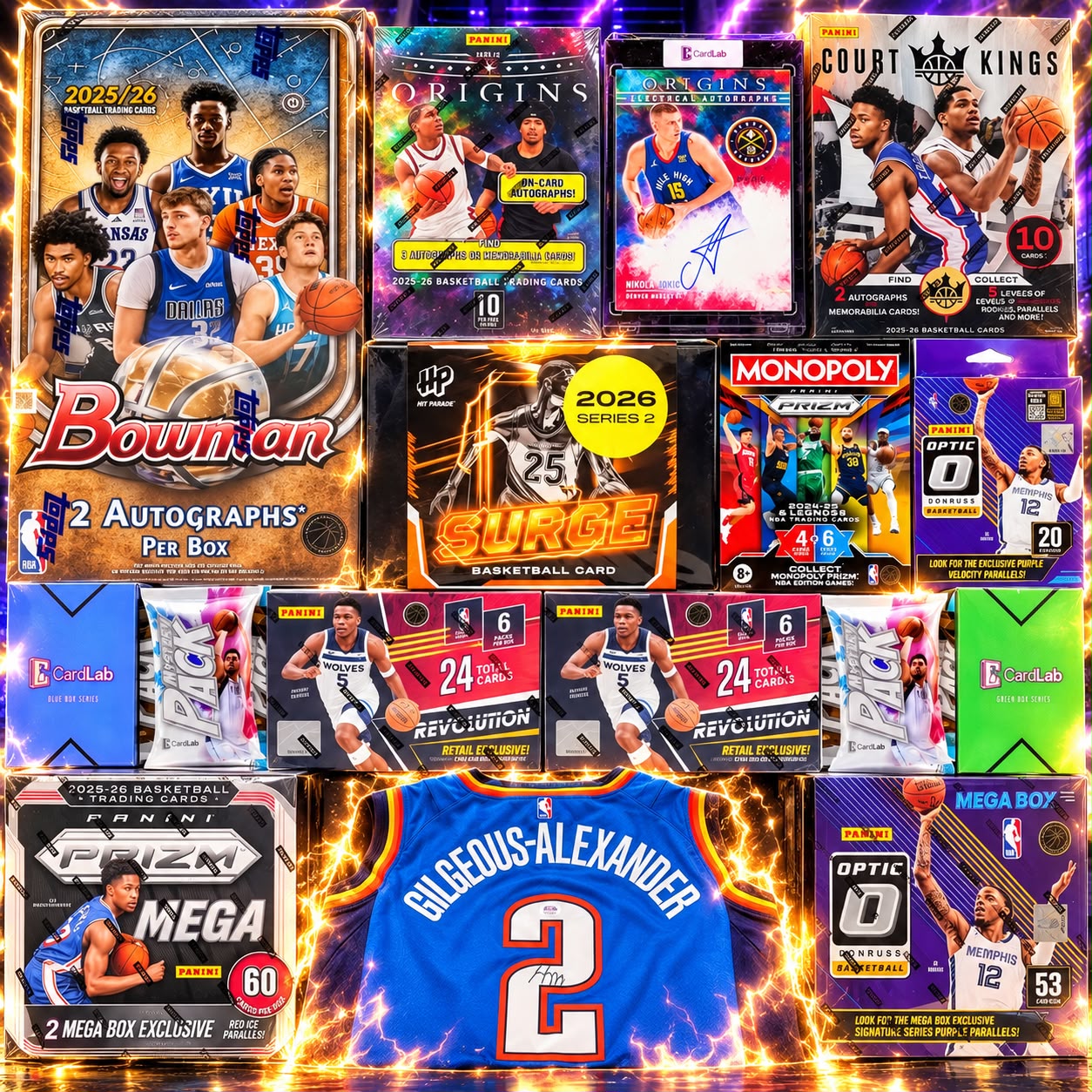 BREAKING TODAY!! NEW RELEASE PANINI ORIGINS SNAKE EYES HUNTING!! GUARANTEED JOKIC ORIGINS AUTO & SHAI AUTO JERSEY!! NEW RELEASE VJ AUTO HUNTING!! - 30 SPOT RANDOM (7161)
