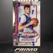 2025/26 Topps Chrome Basketball Hobby Box - Private NBA Break