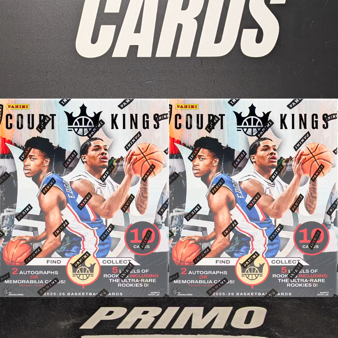 THE DOUBLE BLANK!! NEW RELEASE COURT KINGS HOBBY DOUBLE DOUBLE!! HUNTING BLANK SLATES & HUGE LEVEL IV ROOKIES!! CHASING CASE HITS!! - 10 SPOT RANDOM (7006)