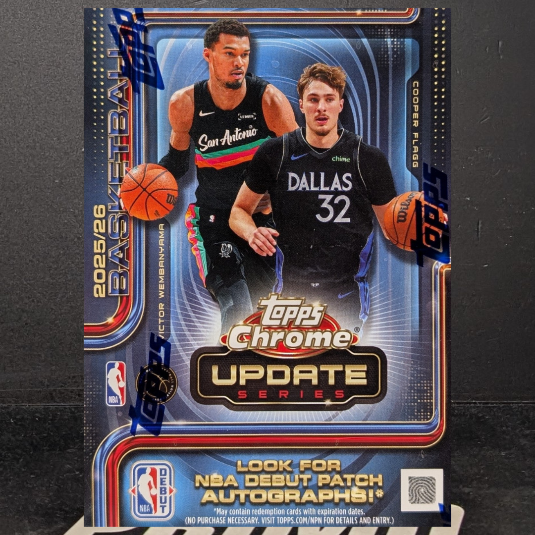 2025/26 Topps Chrome Update Series Basketball Blaster Box - Private NBA Break