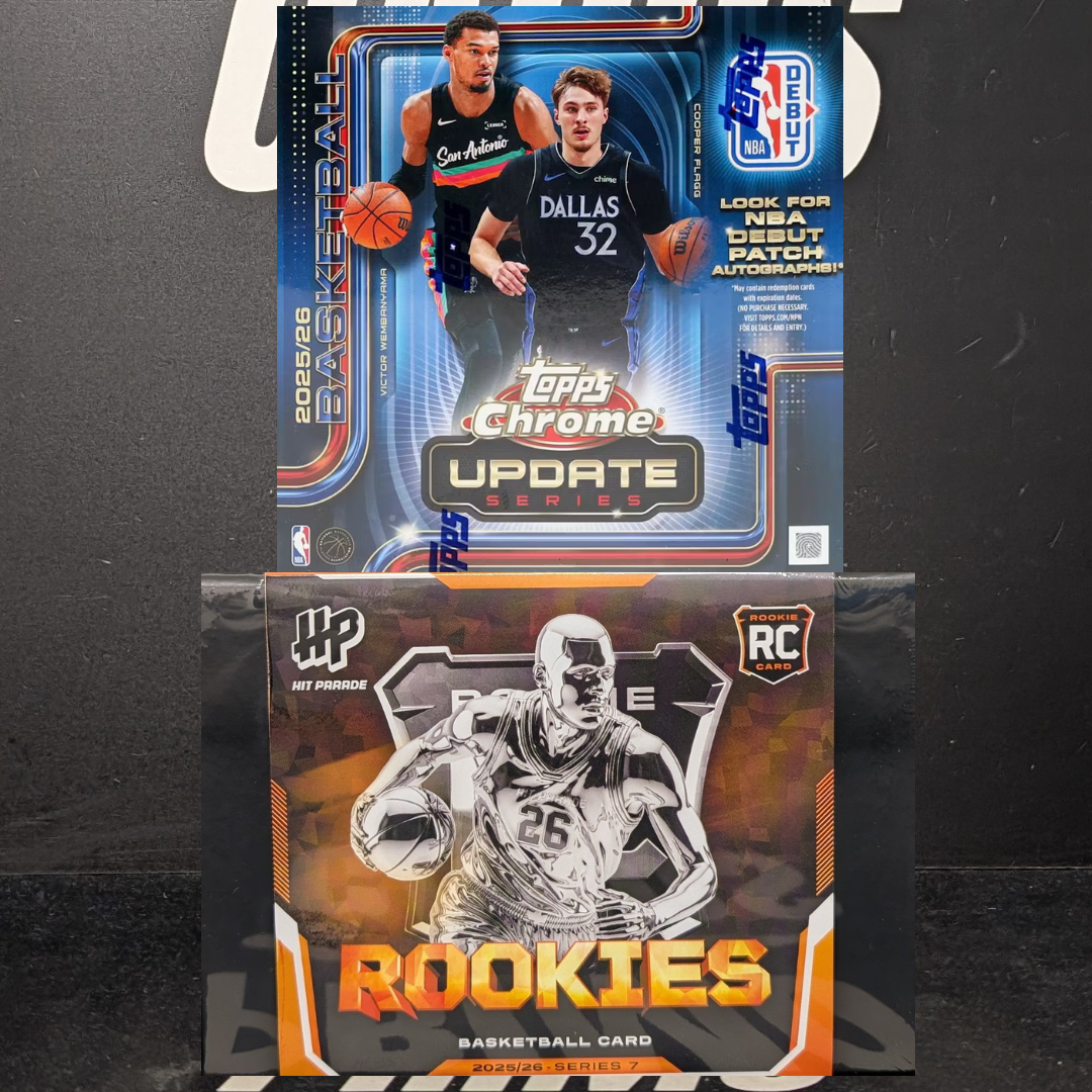 HIT PARADE ROOKIES UPDATE!! TOPPS CHROME UPDATE & HIT PARADE ROOKIES!!! HUNTING HUGE COOPER FLAGG ROOKIE ALTER EGO'S & MINION INSERTS!! ROOKIE LUKA, SHAI & CASTLE HUNTING!! - 10 SPOT RANDOM (7123)