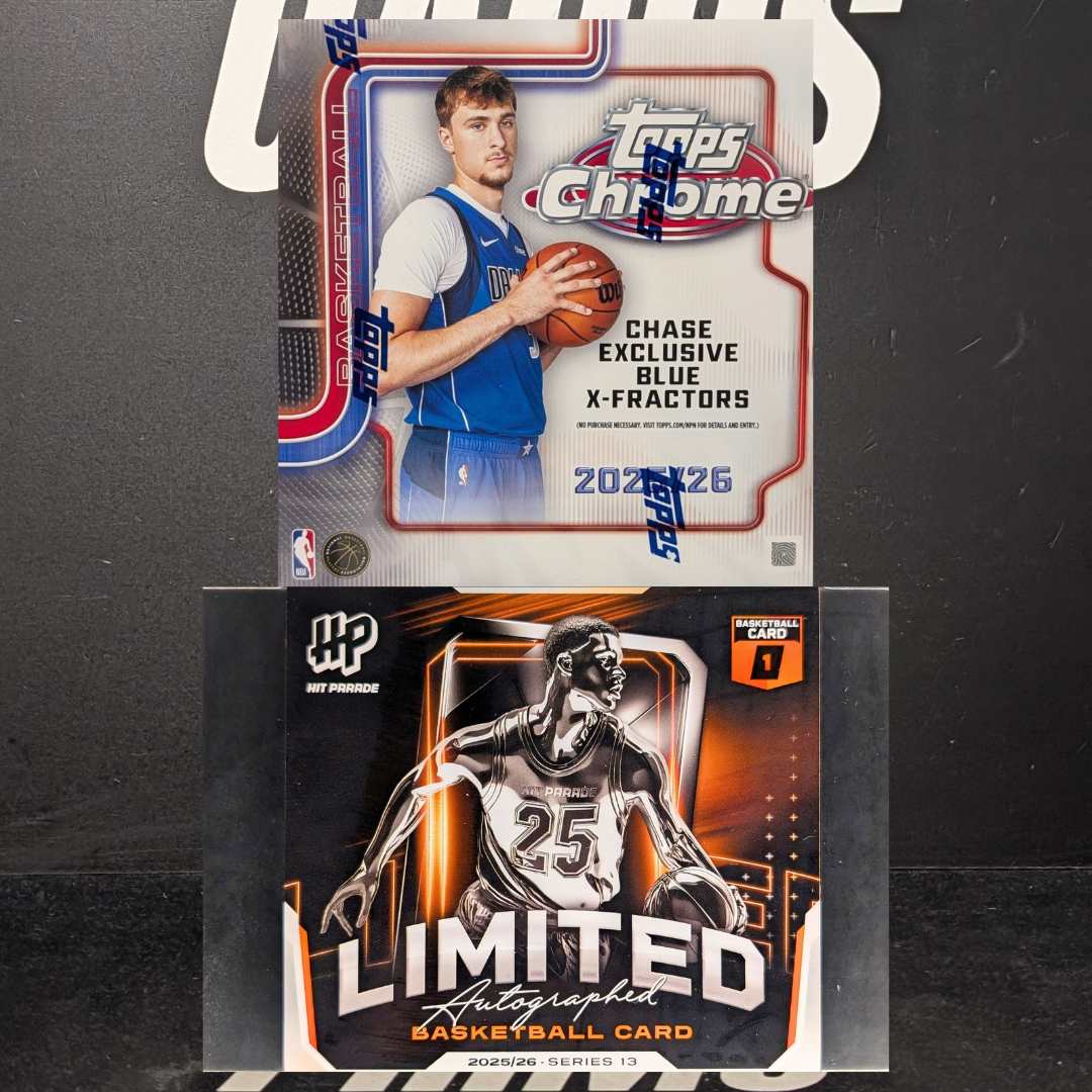 THE DOUBLE DOUBLE!! TOPPS CHROME MEGA FLAGG & LEBRON HUNTING!! HIT PARADE LIMITED AUTOHGRAPH CHASING BRUNSON, KD & BOOKER!! - PICK YOUR TEAM (7129)