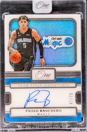 Guaranteed Paolo Banchero One and One Team Titan auto /75