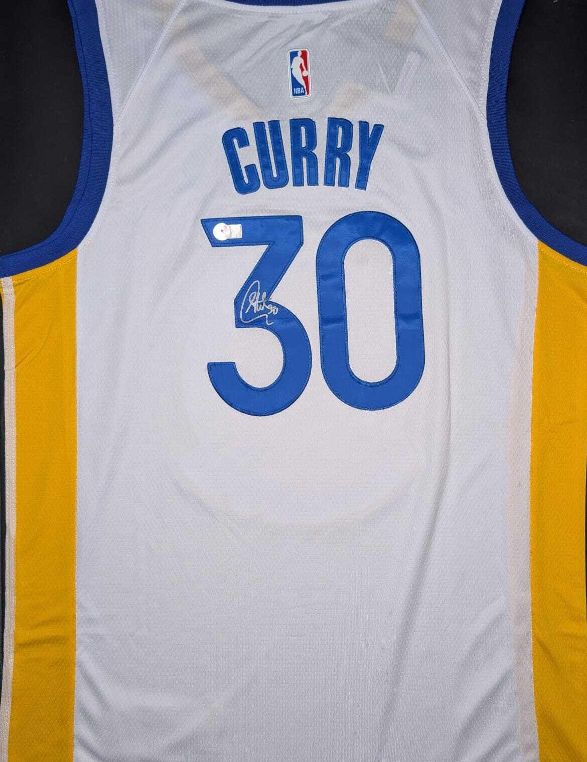Guaranteed Stephen Curry signed Warriors jersey