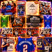 TOPPS IS BACK IN BLACK!! WEMBY SILVER PSA 10 VS SGA SIGNED JERSEY, WITH BRAND NEW TOPPS CHROME BLACK!! NEW PRODUCT GALORE HUNTING COOP, VJ AND WAY MORE!! - 30 SPOT RANDOM (7079)