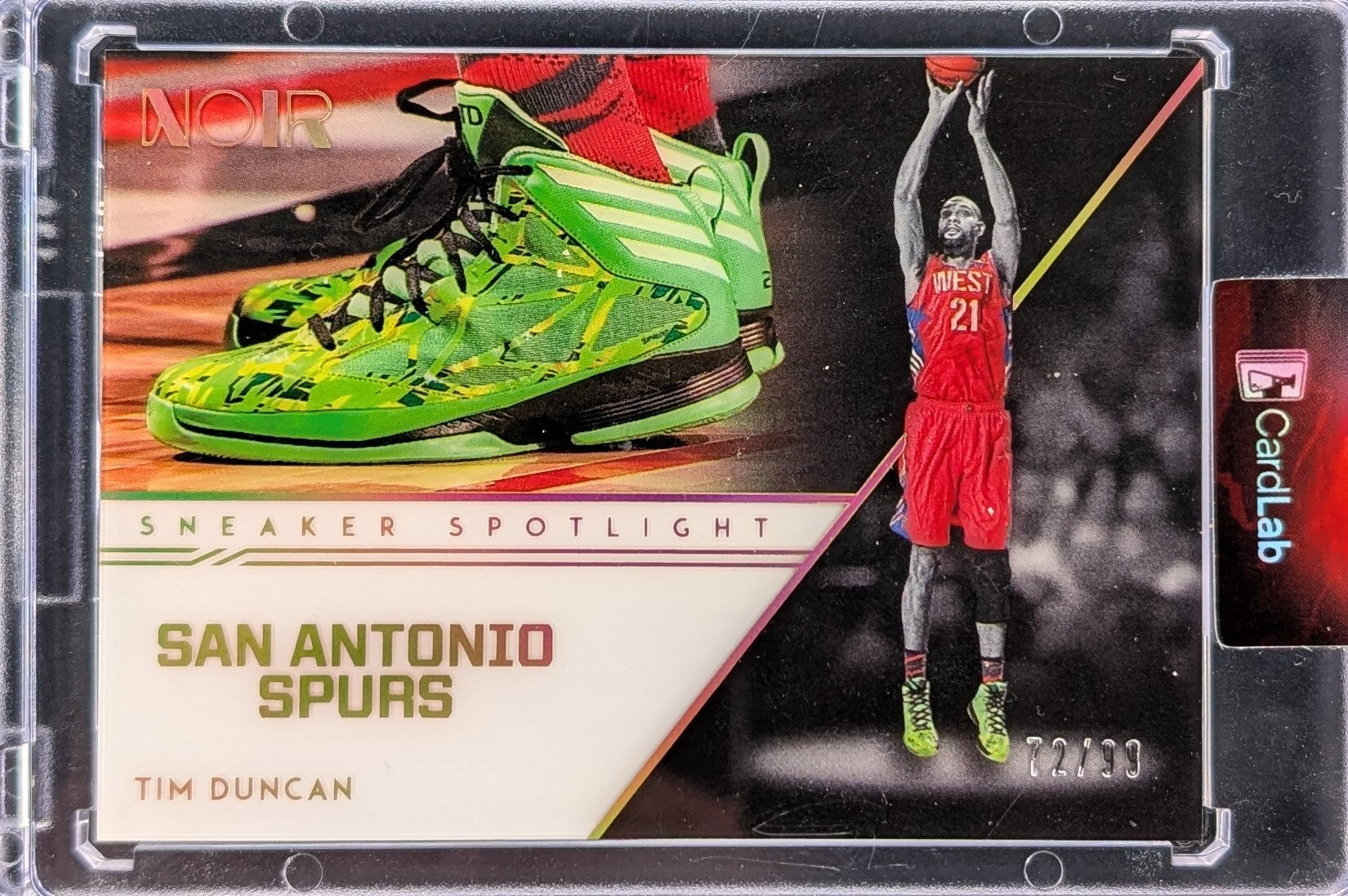 Card Lab Noir - Sneaker Spotlight Tim Duncan