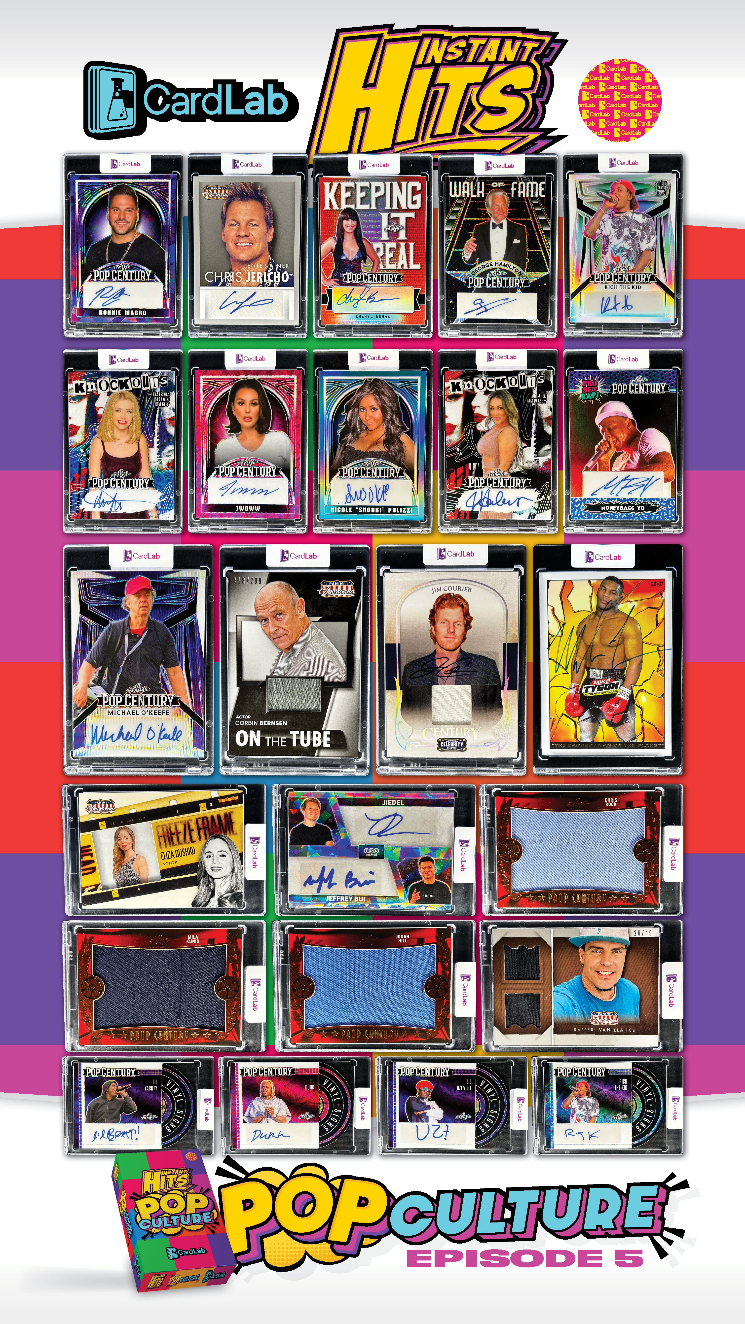 BRAND NEW CARD LAB POP CULTURE INSTANT HIT - EPISODE 5 - Private NBA Break (SALE)