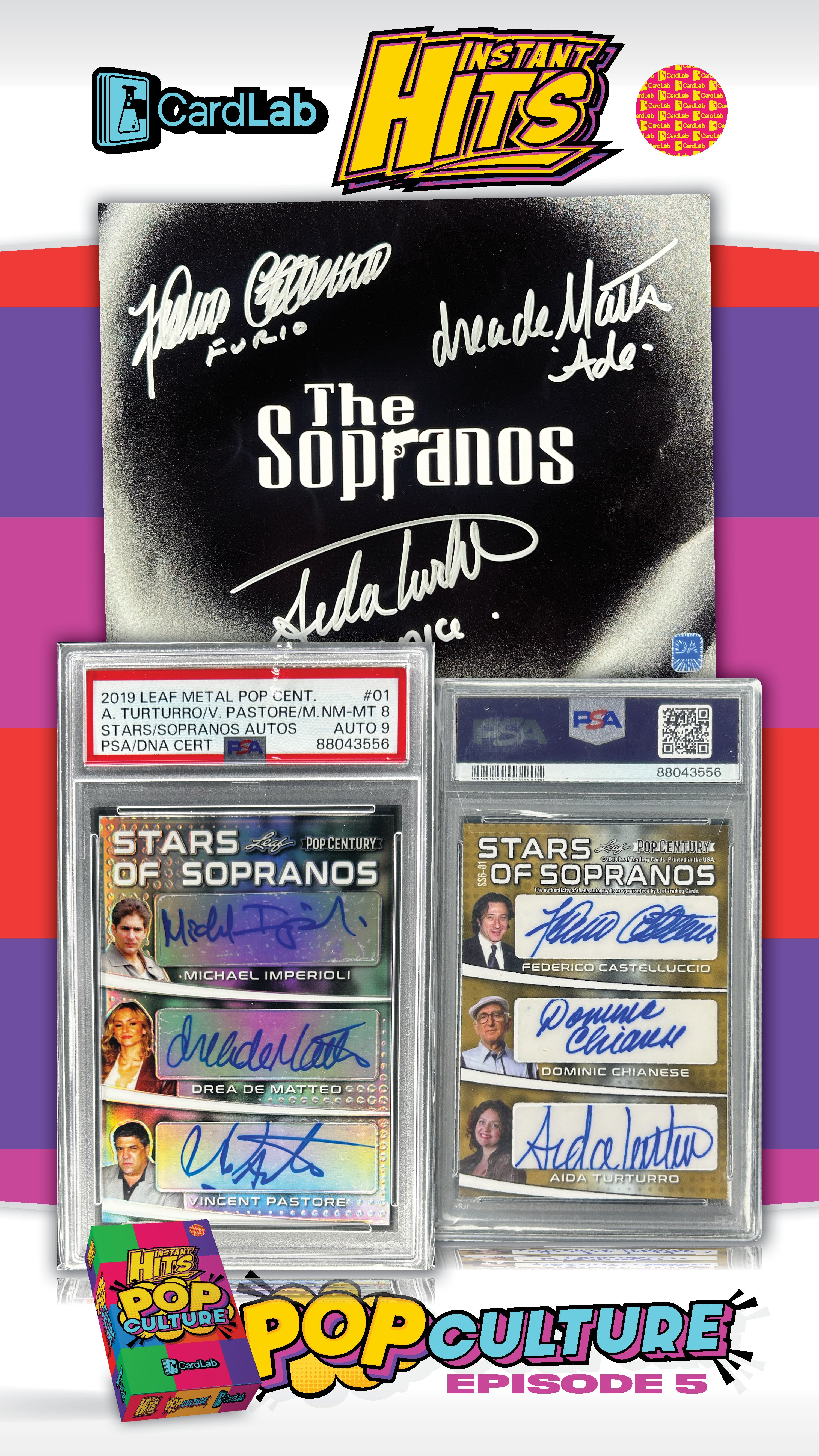 BRAND NEW CARD LAB POP CULTURE INSTANT HIT - EPISODE 5 - Private NBA Break (SALE)