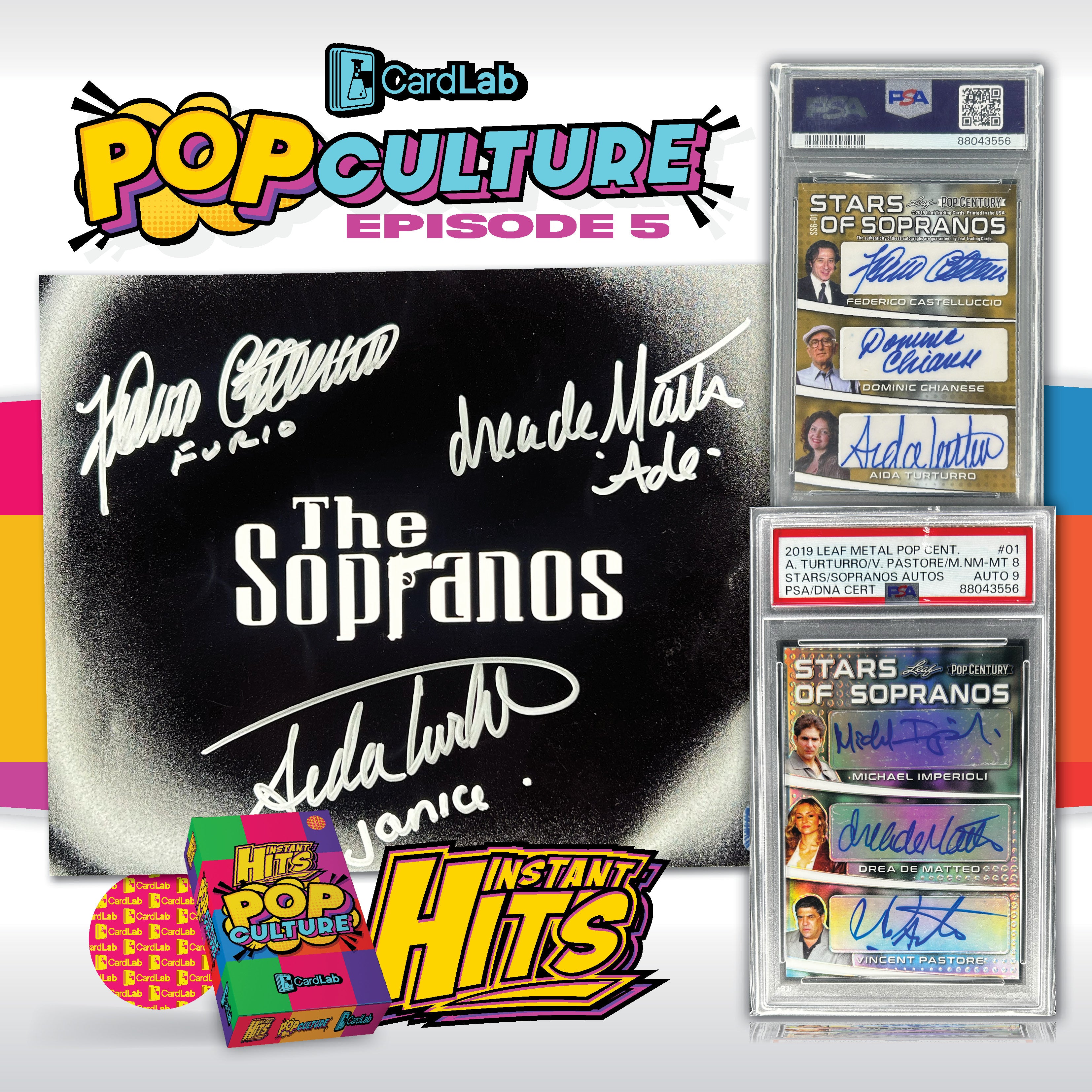 BRAND NEW CARD LAB POP CULTURE INSTANT HIT - EPISODE 5 - Private NBA Break (SALE)