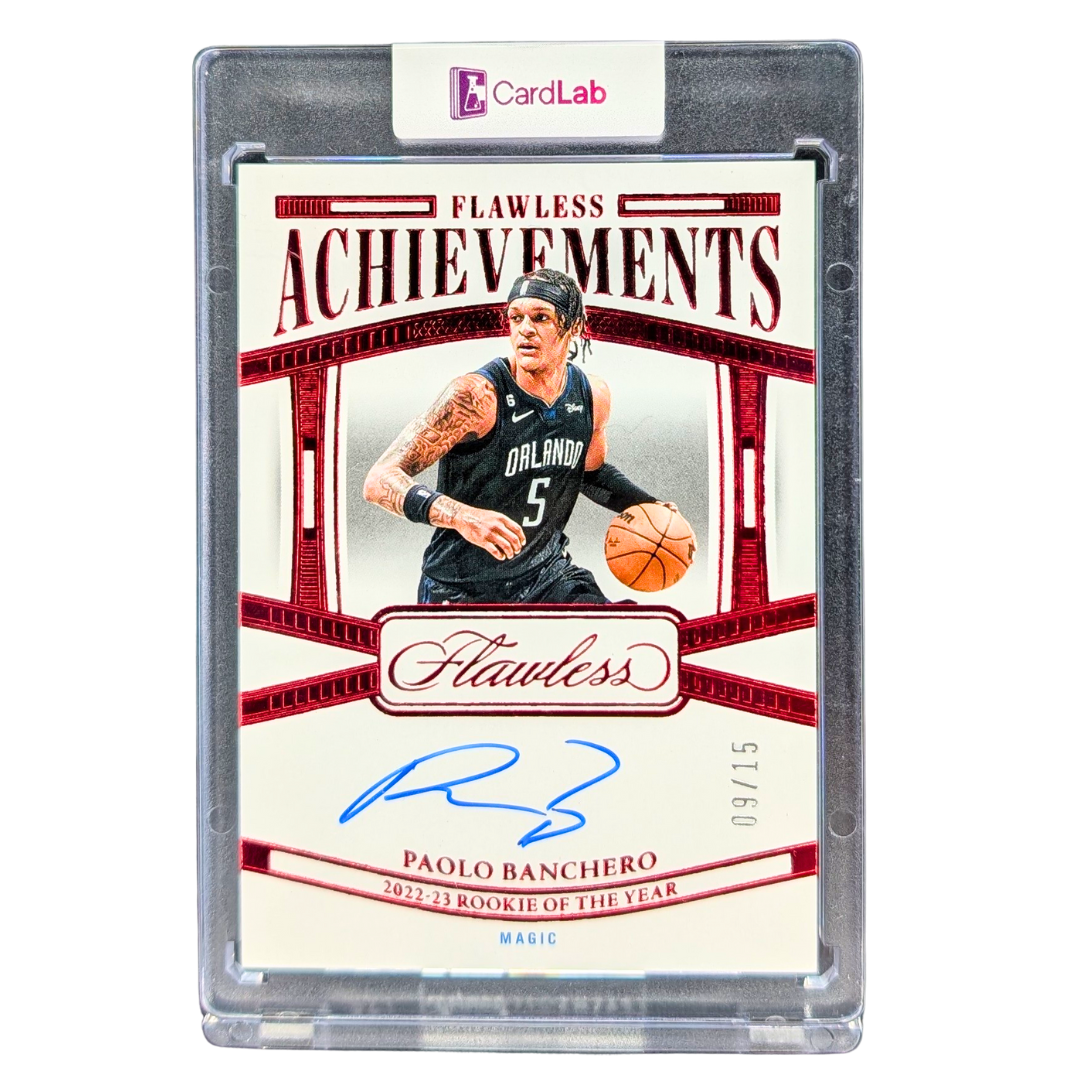 PAOLO'S FLAWLESS FESTIVAL!! GUARANTEED PAOLO FLAWLESS AUTO AND GARNETT JERSEY ALONGSIDE IMMAC, PRIZM BLACK AND WAY MORE!! - 30 SPOT RANDOM (6089)