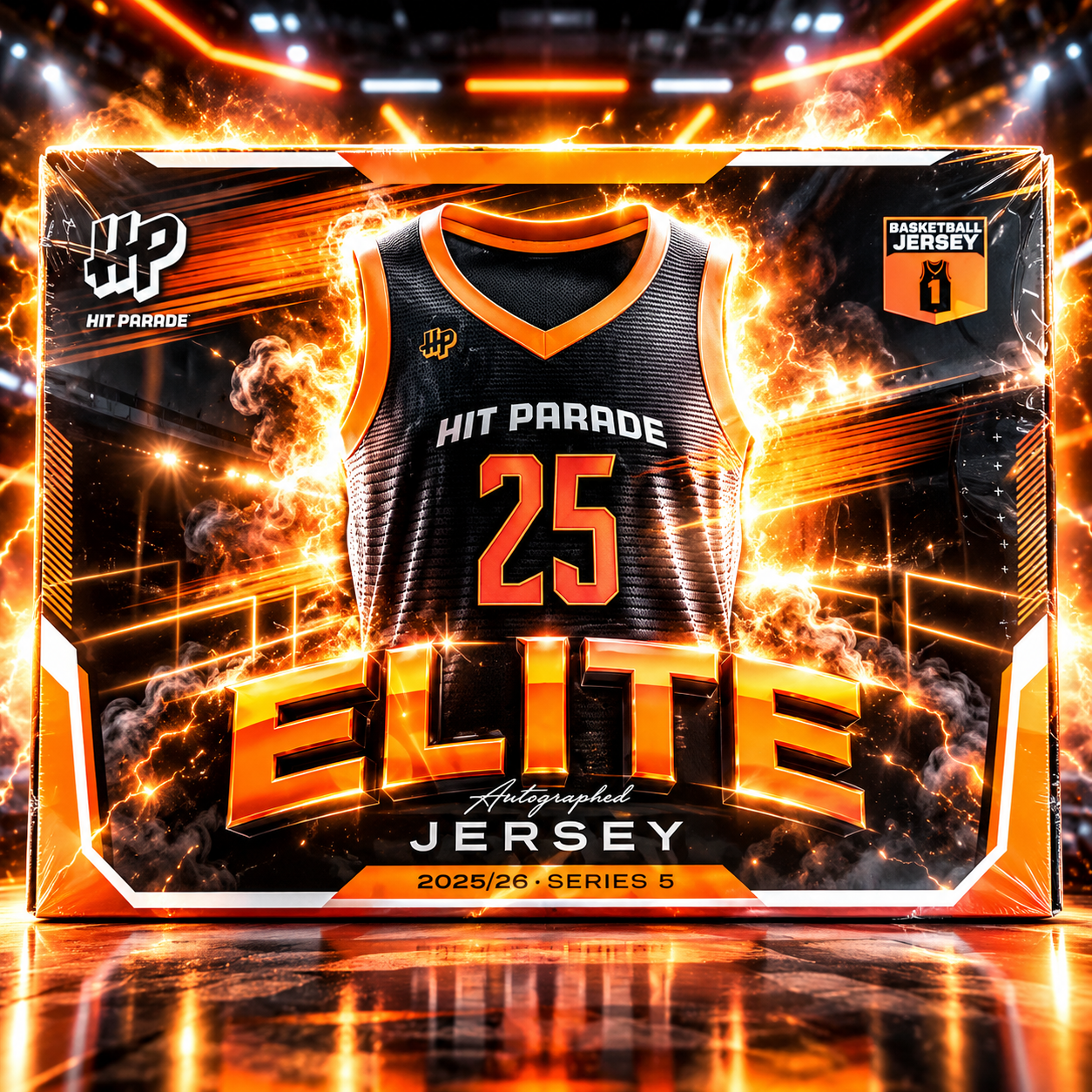26 Hit Parade Autographed Basketball Jersey Elite Series 5