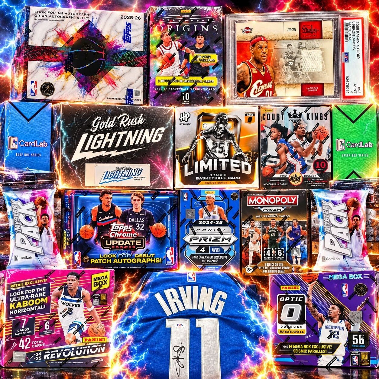LeBron & Kyrie - 30 Spot Random (7249)