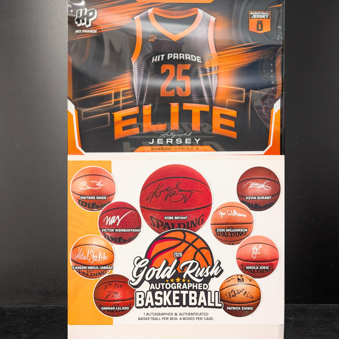THE GOLD RUSH VS HIT PARADE MERCH MANIA!! DOUBLE TROUBLE LEBRON & WEMBY JERSEY HUNT!! CHASING KOBE, KAREEM & JOKIC SIGNED BALLS!! - 10 SPOT RANDOM (6971)