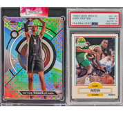 THE TRIPLE LUXE TRISTAR TREAT!! GUARANTEED ROOKIE WEMBY X-FRACTOR, FLEER GARY PAYTON AND D-WADE BULLS JERSEY!! CHASING HUGE LEBRON, MJ AND KOBE REPACKS!! - 30 SPOT RANDOM (6981)
