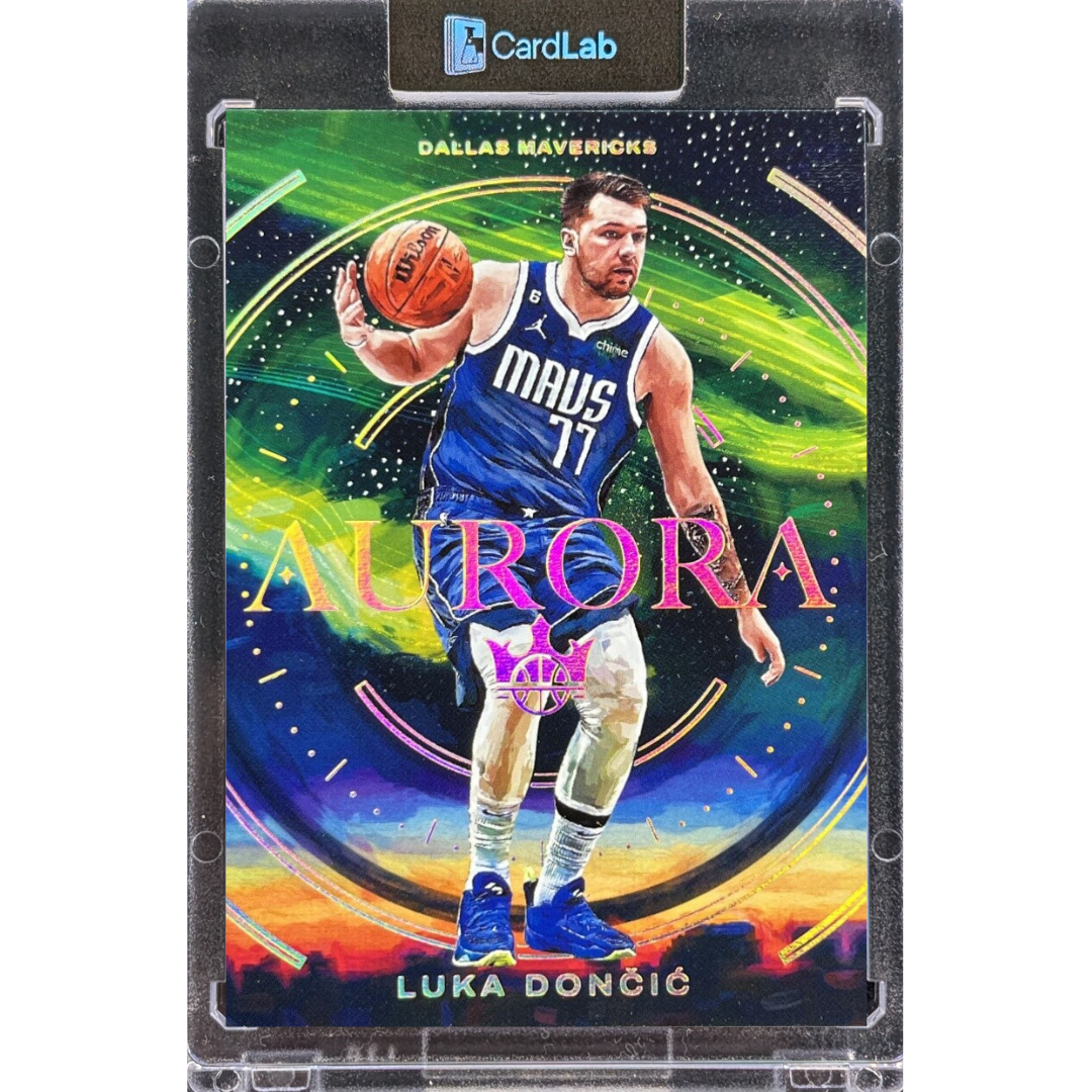 LUKA MAGIC MERCH MIXER - GUARANTEED DONCIC AURORA SSP WITH 5 PIECES OF AUTOGRAPHED MEMORABILIA INBOUND - 30 SPOT RANDOM (7029)