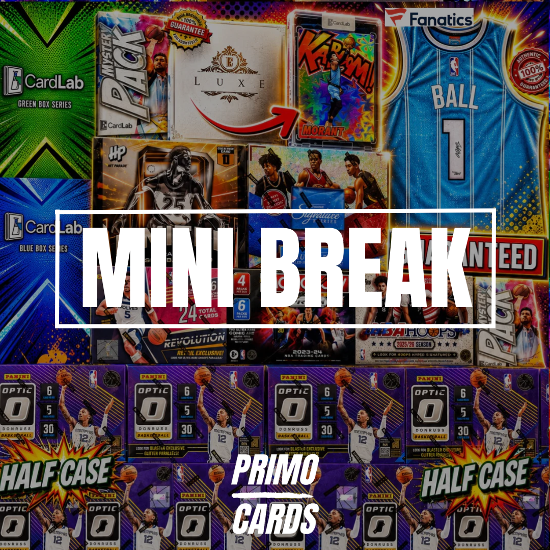 KABOOM MINI!! - THE TRIPLE KABOOM DOWNTOWN FRENZY!! GUARANTEED JA KABOOM + HUNTING KABOOMS FROM SIGNATURE SERIES AND REVS!! CRAZY LAMELO SIGNED JERSEY WITH OPTIC HALF CASE!! - 30 SPOT RANDOM (6853)