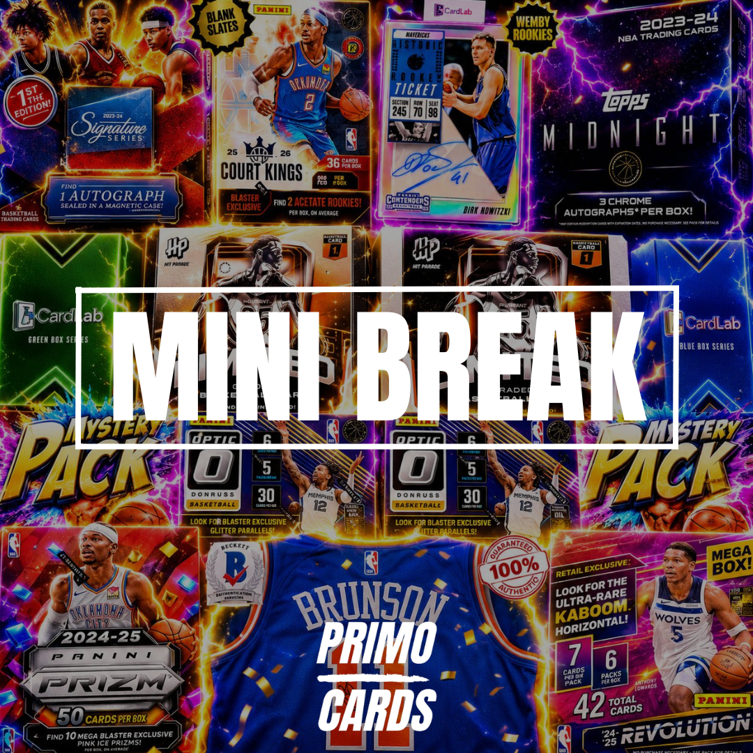 BRUNSON BURNER MINI!! - THE THURSDAY FINALS MVP TITLE RUN BRUNSON VS DIRK!! GUARANTEED BRUNSON SIGNED JERSEY AND DIRK SILVER TICKET AUTO!! CHASING, BLANKS, KABOOMS, DOWNTOWNS & WEMBY FLAGG RC'S!! BREAKING TODAY!! - 30 SPOT RANDOM (6882)