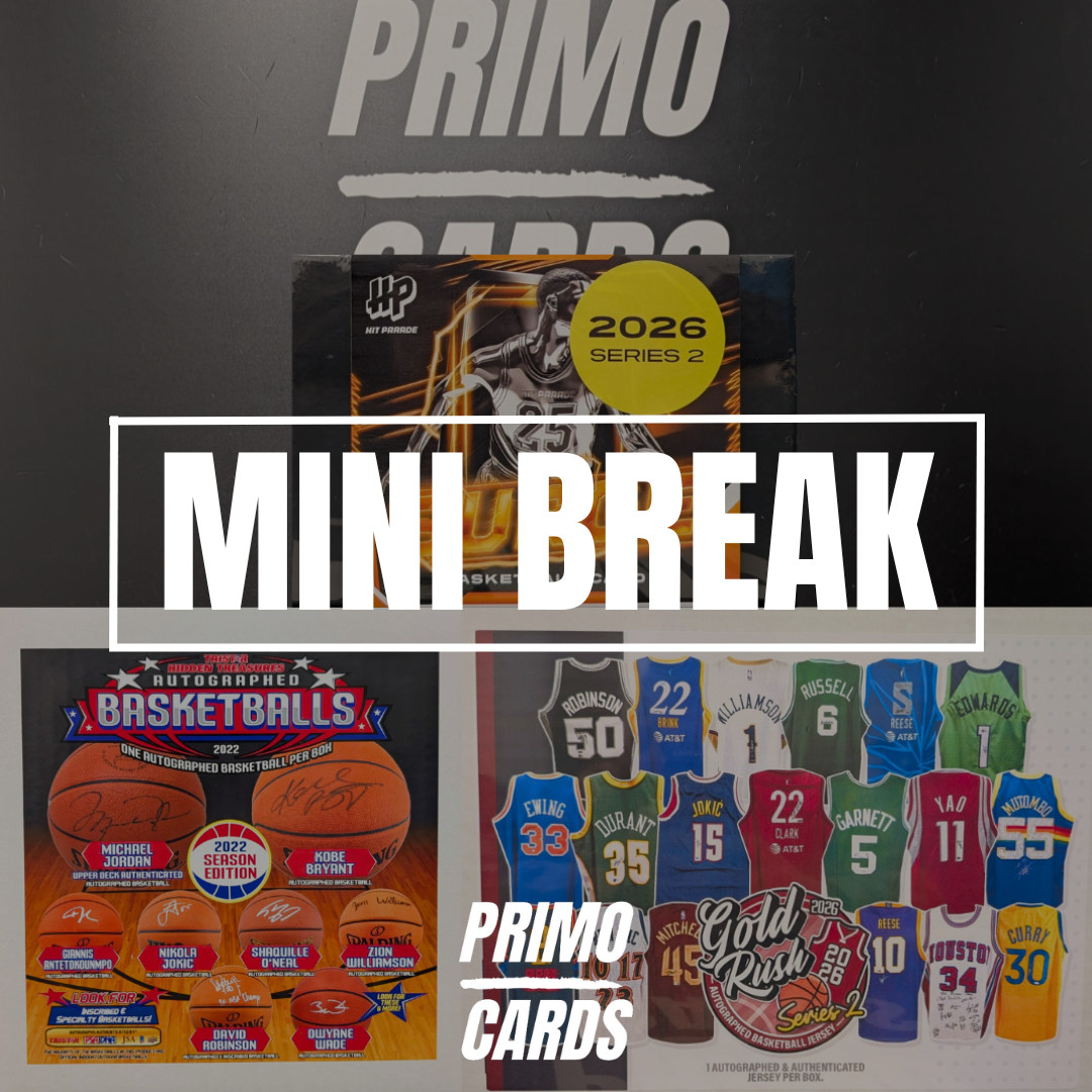 THE PRIMO PEAT MINI!!! - PRIMO'S HOME MADE THREE PEAT!! GUARANTEED AUTOGRAPHED BALL, JERSEY & HIT PARADE SURGE REPACK!! LEBRON, KOBE & JORDAN HUNT!! - 10 SPOT RANDOM (6896)