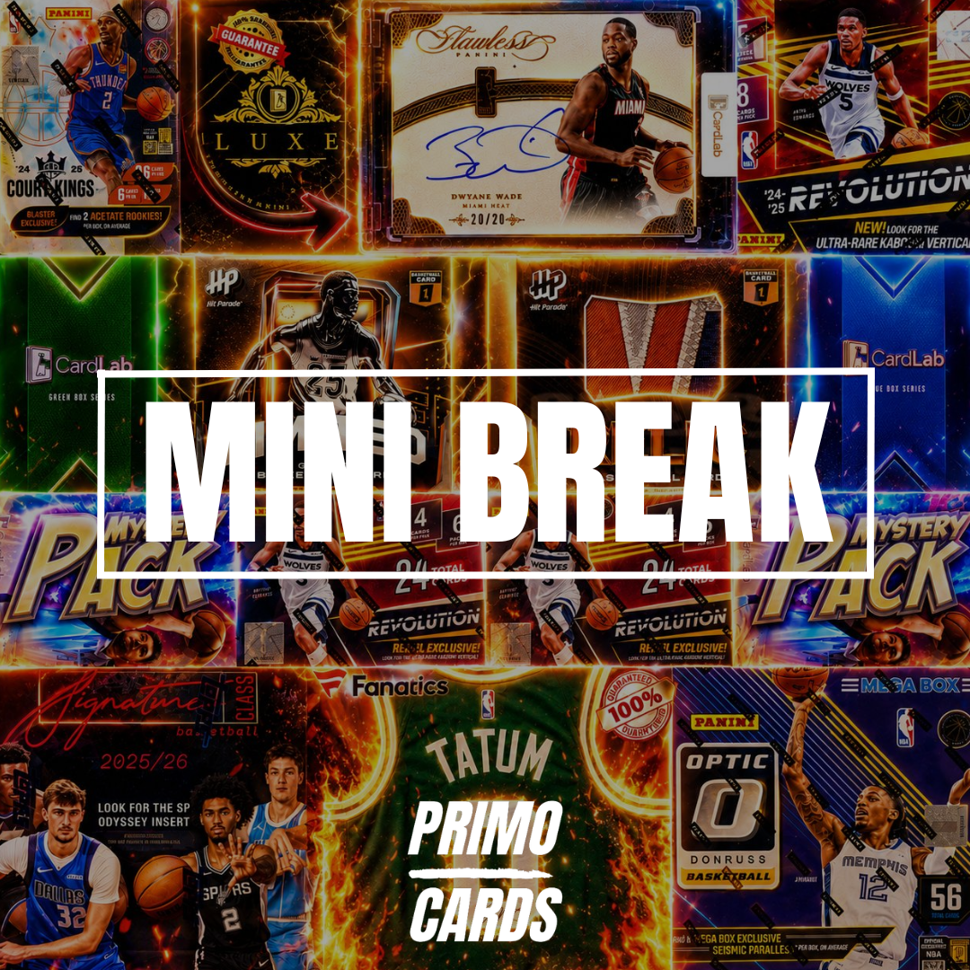 THE FLAWLESS MINI!! - THE DOUBLE KABOOM SHOWDOWN!! GUARANTEED DWADE FLAWLESS AUTO AND TATUM SIGNED JERSEY!! HUNTING KABOOMS FROM REVS HOBBY AND BLASTERS!! - 30 SPOT RANDOM (6912)